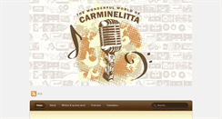 Desktop Screenshot of carminelitta.com